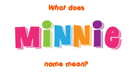 How to spell minnie as in small